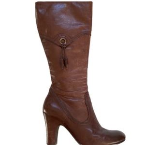 Anthropologie Biviel Tall Leather Boots - 41